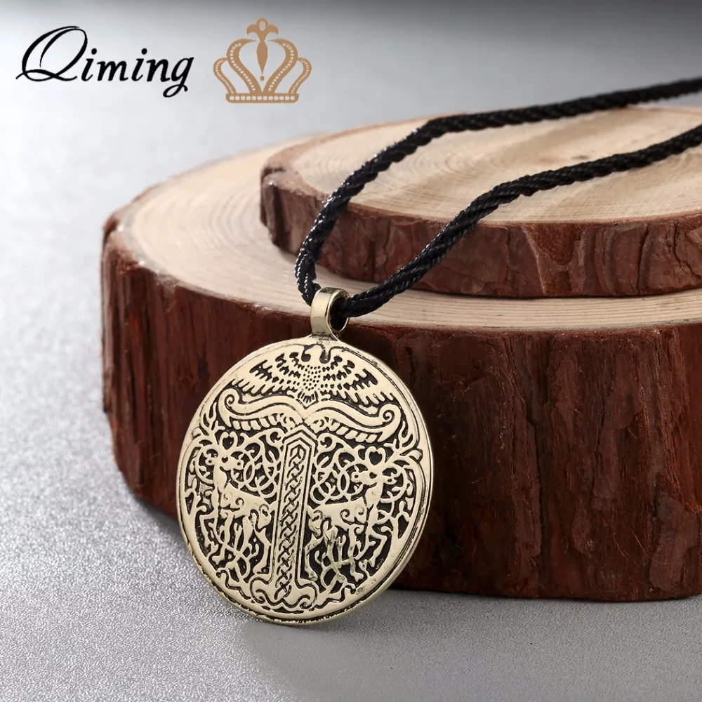 QIMING Yggdrasil Pendant Vintage Women Necklace Tree of life World Tree Yggdrasil Silver Pendant Irminsul Men Viking Jewelry
QIMING Yggdrasil Pendant Vintage Women Necklace Tree of life World Tree Yggdrasil Silver Pendant Irminsul Men Viking Jewelry