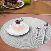 Insulation Non Slip Table Mat Round Diameter 36cm Pads Dining Table Placemats Home Table Decoration Coaster
Insulation Non Slip Table Mat Round Diameter 36cm Pads Dining Table Placemats Home Table Decoration Coaster