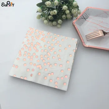 160pcs Rose Gold Polka Dot Birthday Party Napkins Spot Table Decoration Tableware 1st birthday Wedding Bridal New Year Favor
160pcs Rose Gold Polka Dot Birthday Party Napkins Spot Table Decoration Tableware 1st birthday Wedding Bridal New Year Favor
