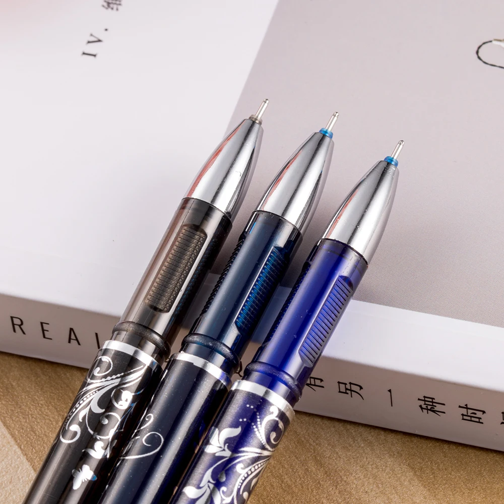Оптовая продажа 0 5 мм со стирающимися чернилами синего цвета для ручек сделанный