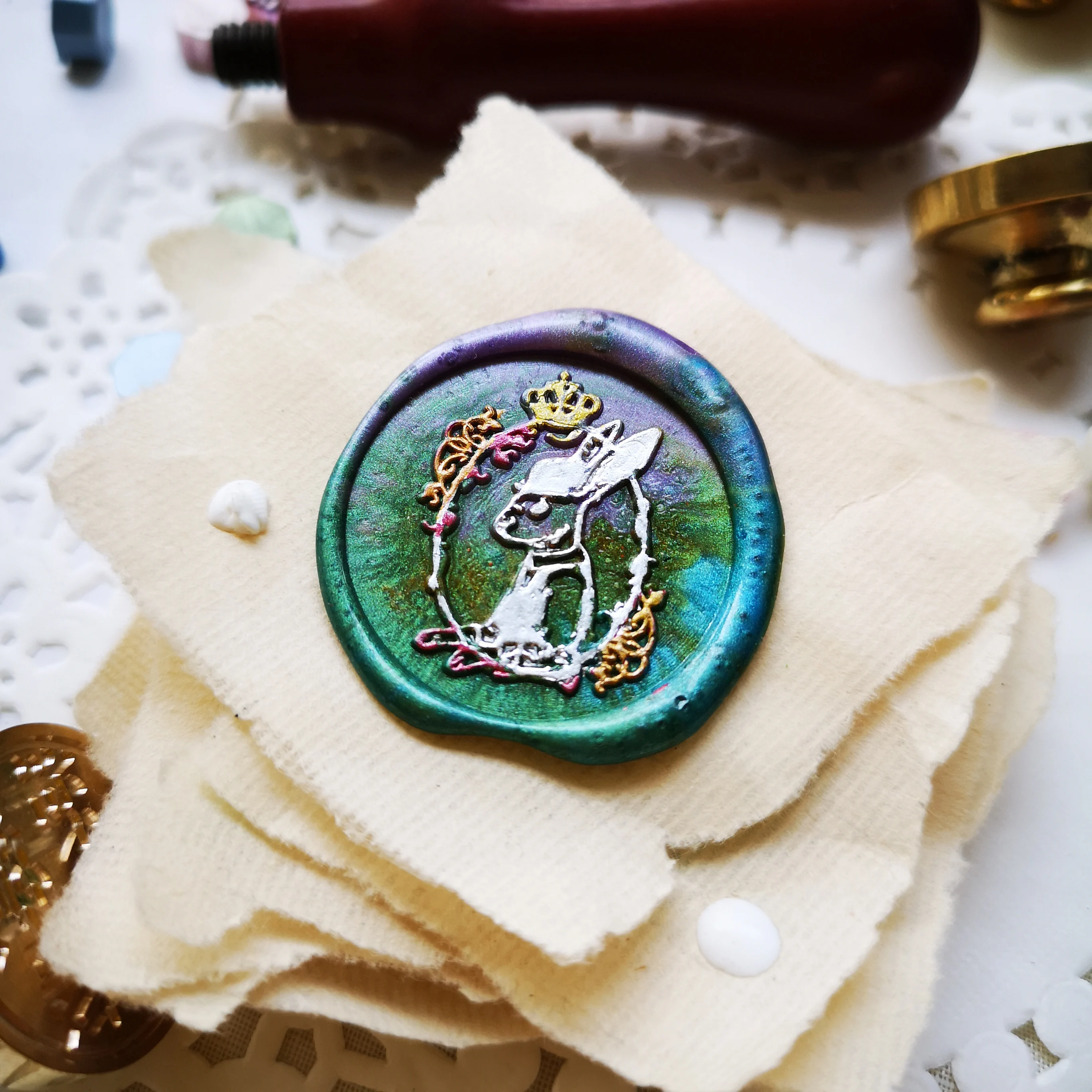 Mr. Rabbit Alice in Wonderland Sealing stamps Retro Wood Stamp Wax Seal Stamp Wedding Decorative sealing Stamp wax seals
Mr. Rabbit Alice in Wonderland Sealing stamps Retro Wood Stamp Wax Seal Stamp Wedding Decorative sealing Stamp wax seals