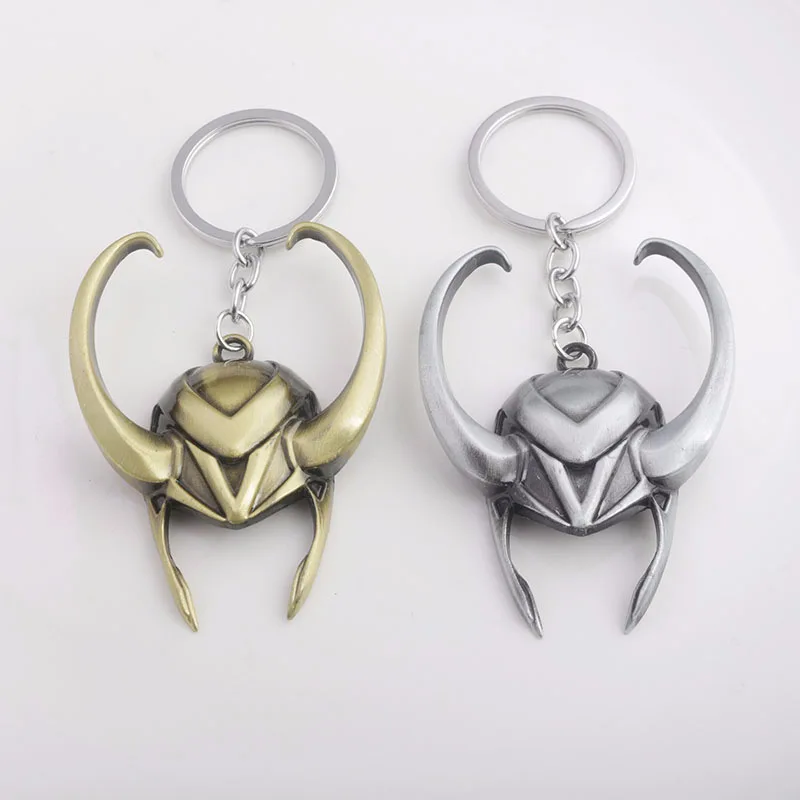 10pcs/lot Loki Helmet Figure Keychain Thor Comic Marvel The Avengers Metal Key Chain Vikings Accessories Keyring Mask For Men
10pcs/lot Loki Helmet Figure Keychain Thor Comic Marvel The Avengers Metal Key Chain Vikings Accessories Keyring Mask For Men
