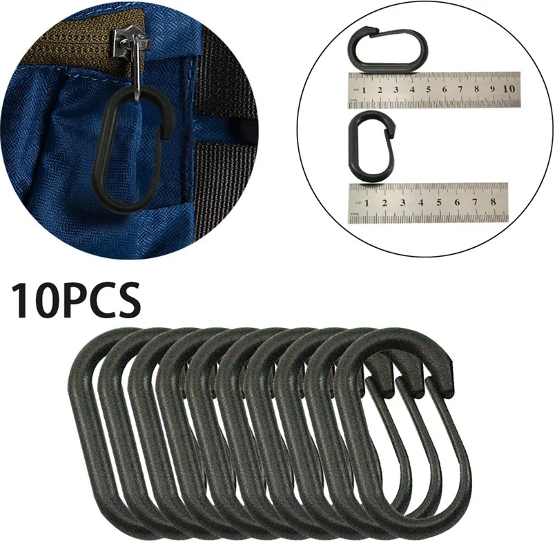Multi-function Outdoor Carabiner Outdoor Plastic Carabiner D-Ring Key Chain Clip Hook Outdoor Buckle 10PCS Camping Tool 30MY08
Multi-function Outdoor Carabiner Outdoor Plastic Carabiner D-Ring Key Chain Clip Hook Outdoor Buckle 10PCS Camping Tool 30MY08