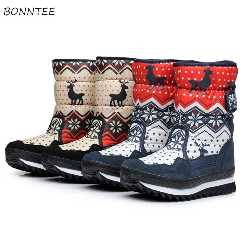 Boots Women Outdoor Thicker Warm Snow Boot Elk Printed Christmas Gifts Womens Non-slip Flat with Buckle Winter Chic Shoes Ladies
Boots Women Outdoor Thicker Warm Snow Boot Elk Printed Christmas Gifts Womens Non-slip Flat with Buckle Winter Chic Shoes Ladies