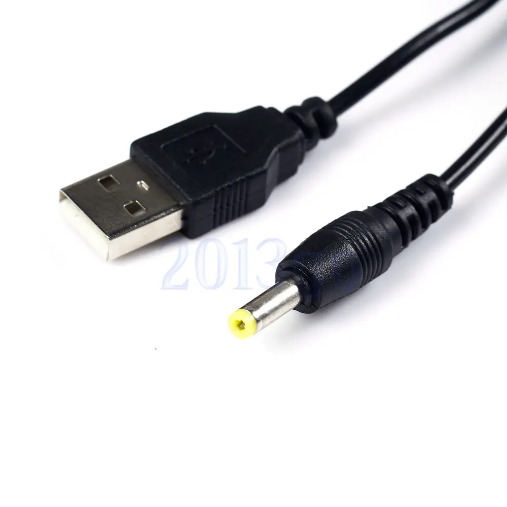 USB A to DC 5V 4.0mm/1.7mm Power Adapter Cable Lead 80cm Charger for Sony PSP Copper Wire Black CB0417
USB A to DC 5V 4.0mm/1.7mm Power Adapter Cable Lead 80cm Charger for Sony PSP Copper Wire Black CB0417