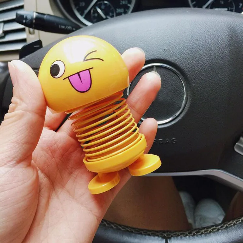 2019New Shaking Head Toys Car Ornaments Cute Cartoon Funny Emoji Wobble Head Robot Lovely Auto Interior Decorations Accessories
2019New Shaking Head Toys Car Ornaments Cute Cartoon Funny Emoji Wobble Head Robot Lovely Auto Interior Decorations Accessories