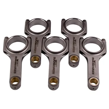 connecting rod Bielles Pleuel for Volvo S60R 2.5L B5254T2 2004-2009 Con Rods Rod ARP Bolts Shot Peen 4340 EN24 Floating Crank