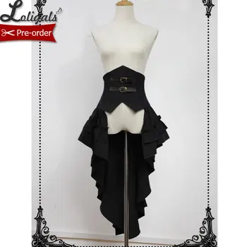 Gothic Lolita Overskirt Seraphim Night Series Waist Cincher with Ruffled Skirt
Gothic Lolita Overskirt Seraphim Night Series Waist Cincher with Ruffled Skirt