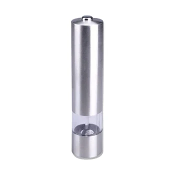 Electric Pepper Grinder Battery Operated Stainless Steel Salt Spice Mill Kitchen Cooking BBQ Tool
Electric Pepper Grinder Battery Operated Stainless Steel Salt Spice Mill Kitchen Cooking BBQ Tool