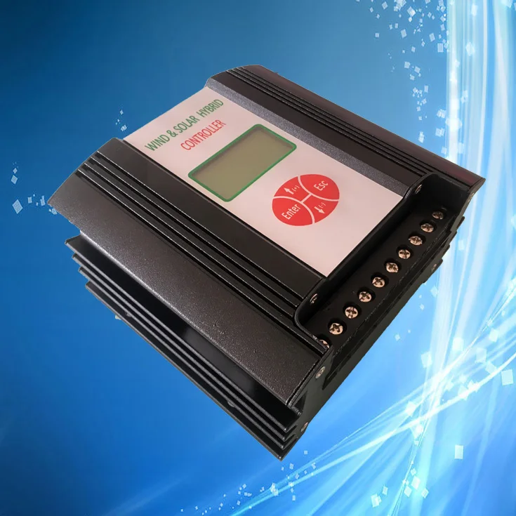 12V/24V Auto Switch MPPT Wind Solar Hybrid Boost Type Charge Controller, Fit for 600W 800W Wind Turbine + 400W 600W Solar Panel
12V/24V Auto Switch MPPT Wind Solar Hybrid Boost Type Charge Controller, Fit for 600W 800W Wind Turbine + 400W 600W Solar Panel