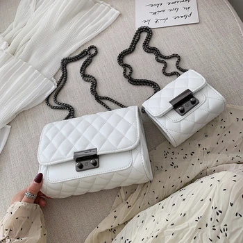 PU Leather Bag For Women 2020 Luxury Handbags Women Bags Designer Solid Ladies Mini Crossbody Bags Purse New Fashion Chains Bag
PU Leather Bag For Women 2020 Luxury Handbags Women Bags Designer Solid Ladies Mini Crossbody Bags Purse New Fashion Chains Bag