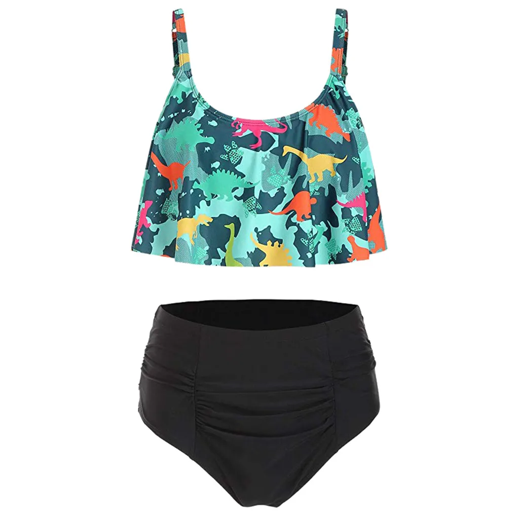 SAGACE Two Pieces Tankini Bikini Padded Ruffle Beachwear Push Up 2019 Summer Printing Swimsuit For Women Female Plus Size
SAGACE Two Pieces Tankini Bikini Padded Ruffle Beachwear Push Up 2019 Summer Printing Swimsuit For Women Female Plus Size
