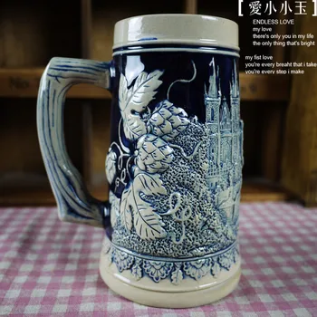2016 New Arrival Ceramic German Beer Mug Berry Castle Hand Painted Mugs Embossed Pattern Coffee Cup 7*14*16cm
2016 New Arrival Ceramic German Beer Mug Berry Castle Hand Painted Mugs Embossed Pattern Coffee Cup 7*14*16cm