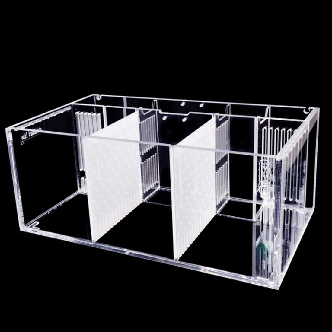 Acrylic Isolated Little Fish Tank Three Lattice Standard Aquarium (Tank Body + Segregation Board)
Acrylic Isolated Little Fish Tank Three Lattice Standard Aquarium (Tank Body + Segregation Board)