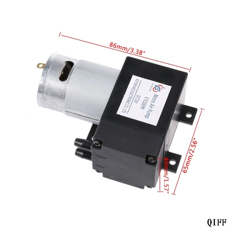 12V Мини Вакуумный насос 8L/мин высокого Давление всасывающего насоса диафрагмы
