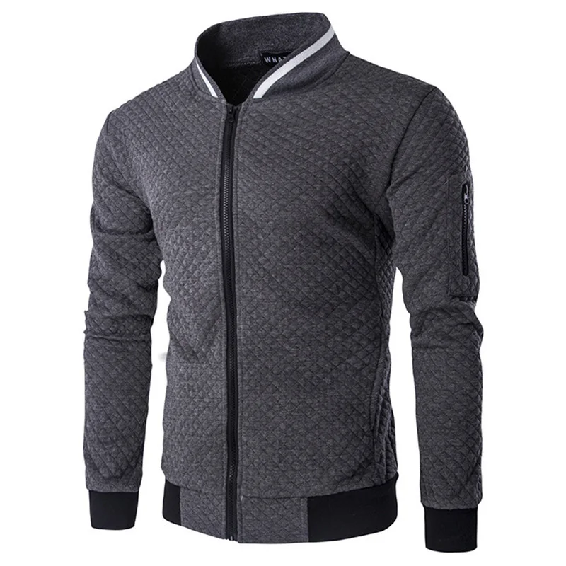 Men's Zipper Design Men's Jacket Coat Stand Neck High Quality Men's Autumn Sweatshirt Brand-Clothing Hoodies Solid Color Coat
Men's Zipper Design Men's Jacket Coat Stand Neck High Quality Men's Autumn Sweatshirt Brand-Clothing Hoodies Solid Color Coat