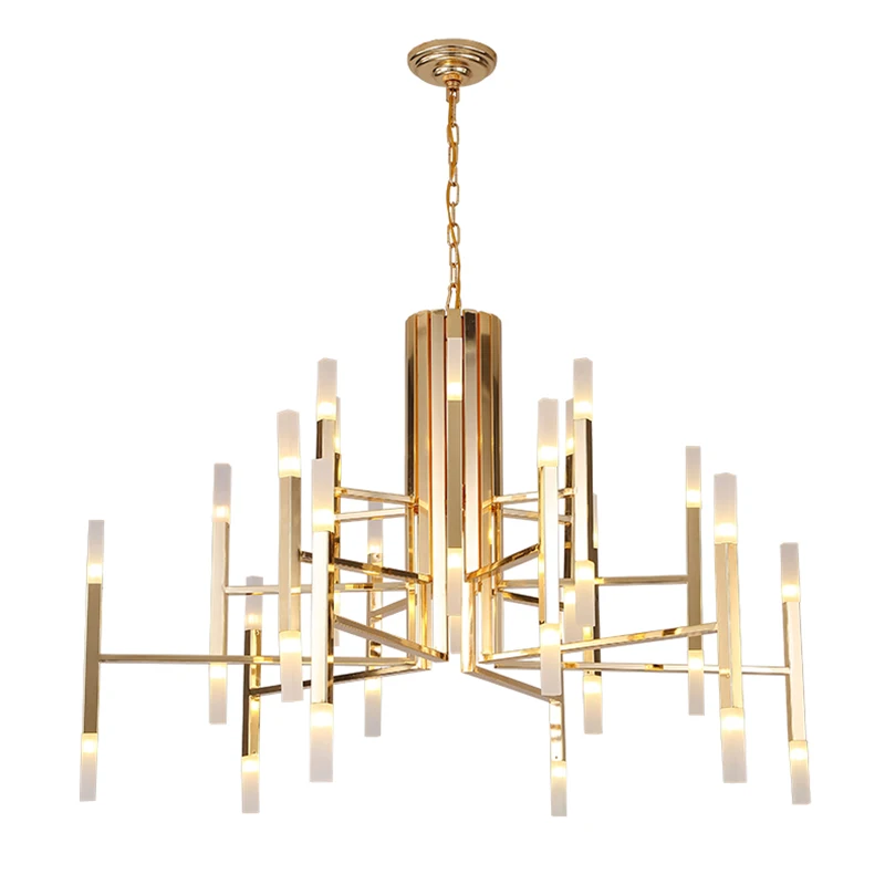 Post modern chandelier gold metal lamp body decoration living room bedroom and hotel luxury beauty 24/36 PCS G4 lamps Lighting
Post modern chandelier gold metal lamp body decoration living room bedroom and hotel luxury beauty 24/36 PCS G4 lamps Lighting