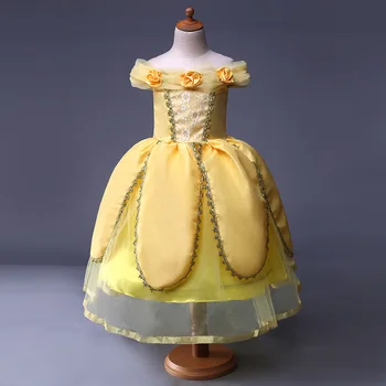 Belle Princess Dress Girls Dresses for Beauty and The Beast Girls Cosplay Costume Vestidos Kids Birthday Dress Children Clothing 
Belle Princess Dress Girls Dresses for Beauty and The Beast Girls Cosplay Costume Vestidos Kids Birthday Dress Children Clothing