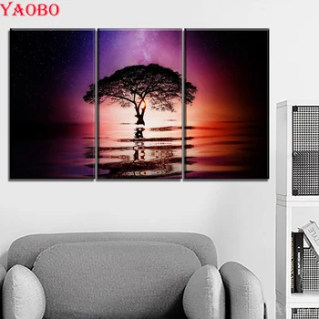 3 PCS Diamond Embroidery Full Square Round Diamond Painting Cross Stitch "Tree In Lake"Reflection Picture nature Scenery mozaik
3 PCS Diamond Embroidery Full Square Round Diamond Painting Cross Stitch "Tree In Lake"Reflection Picture nature Scenery mozaik