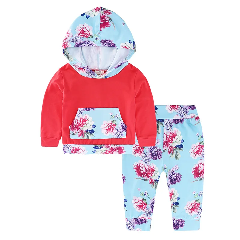 Cute Baby Girl Newborn Clothes Hooded Tops T-Shirts Floral Legging Trousers 2 Pcs. Apparel Bebes Clothing Set Kidssuit
Cute Baby Girl Newborn Clothes Hooded Tops T-Shirts Floral Legging Trousers 2 Pcs. Apparel Bebes Clothing Set Kidssuit
