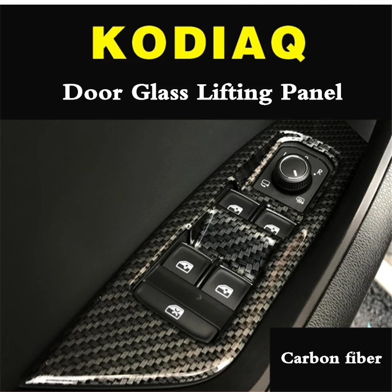 For Skoda KODIAQ 2016 2017 2018 carbon fiber Handrail lifting panel Window Control Panel Glass Lift Switch frame decoration LHD
For Skoda KODIAQ 2016 2017 2018 carbon fiber Handrail lifting panel Window Control Panel Glass Lift Switch frame decoration LHD