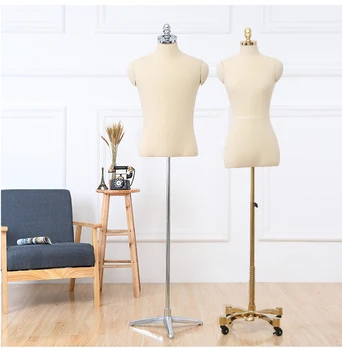 Different Style Female&Male Clothes Manikin Fabric Mannequin High Level For Display
Different Style Female&Male Clothes Manikin Fabric Mannequin High Level For Display