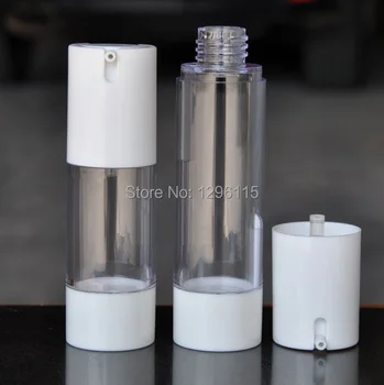 30pcs Vacuum bottles / plastic AS airless bottle 30 ml clear color
30pcs Vacuum bottles / plastic AS airless bottle 30 ml clear color