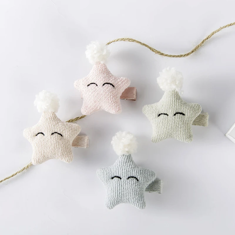 1pc snap hair clip baby girls BB hairclips cute smile star hairpins children hair accessories barrettes for kids hair styling
1pc snap hair clip baby girls BB hairclips cute smile star hairpins children hair accessories barrettes for kids hair styling