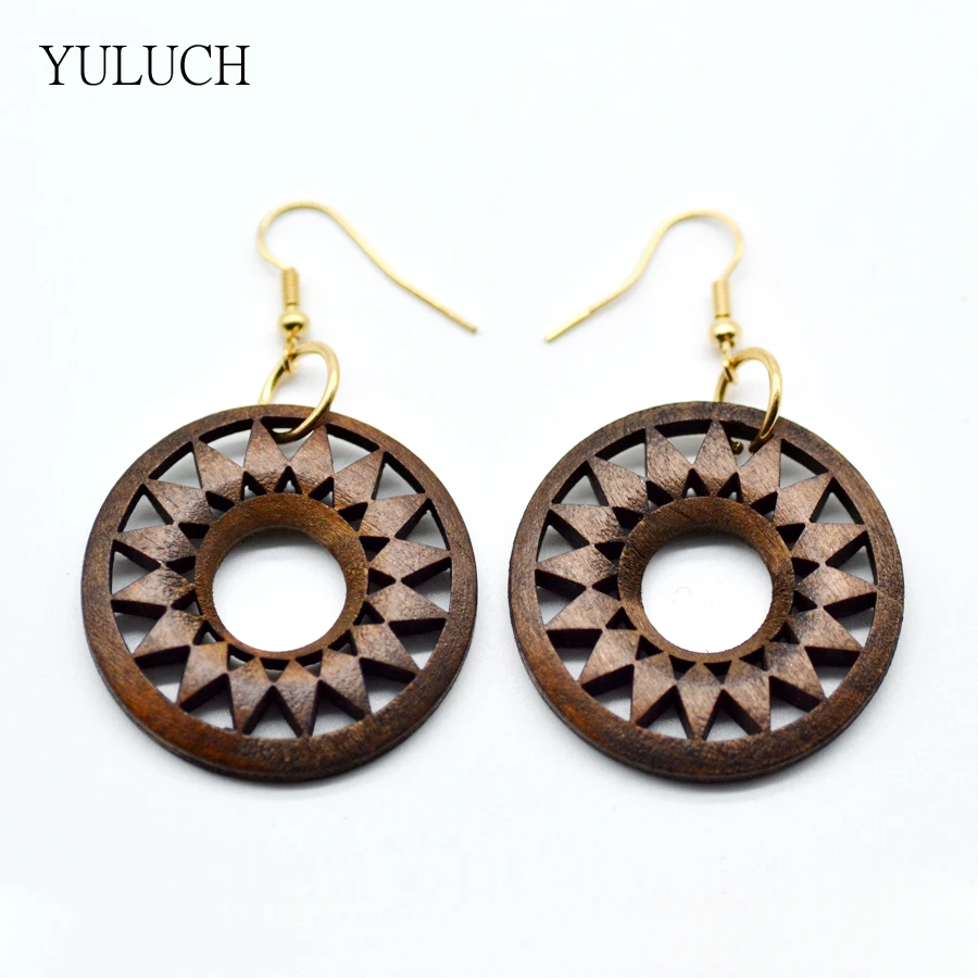 Wood Earrings for Woman 2017 New Design Personality Hollow Latest Good Quality African Wood Leaf Earrings Jewelry 1 Pair Eardrop
Wood Earrings for Woman 2017 New Design Personality Hollow Latest Good Quality African Wood Leaf Earrings Jewelry 1 Pair Eardrop