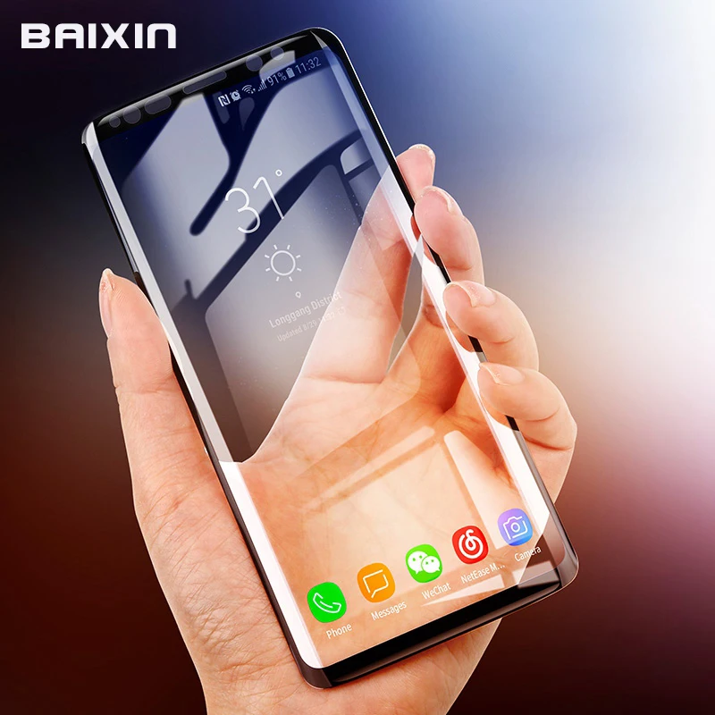 baixin Screen Protector For Samsung Galaxy S9 Plus 9H Full Cover Tempered Glass Explosion-Proof For Samsung S9plus Glass Cover
baixin Screen Protector For Samsung Galaxy S9 Plus 9H Full Cover Tempered Glass Explosion-Proof For Samsung S9plus Glass Cover