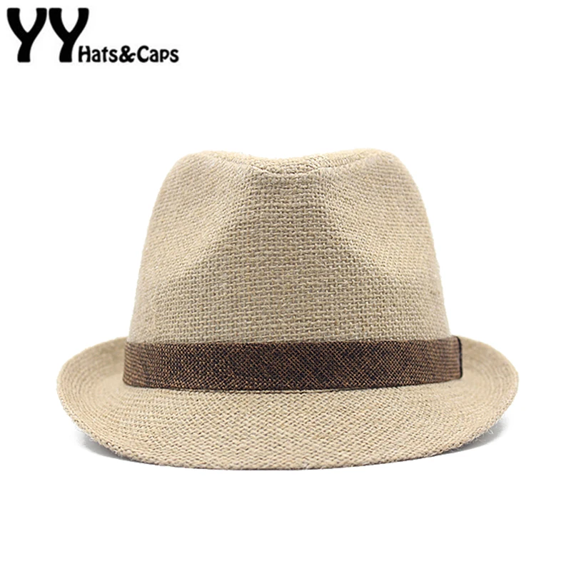 Summer Linen Beach Boater Sun Hat Men Sun Visor Cap Women Gangster Trilby Fedora Cap Gentleman Dad Travel Panama Felt Hat YY1837
Summer Linen Beach Boater Sun Hat Men Sun Visor Cap Women Gangster Trilby Fedora Cap Gentleman Dad Travel Panama Felt Hat YY1837