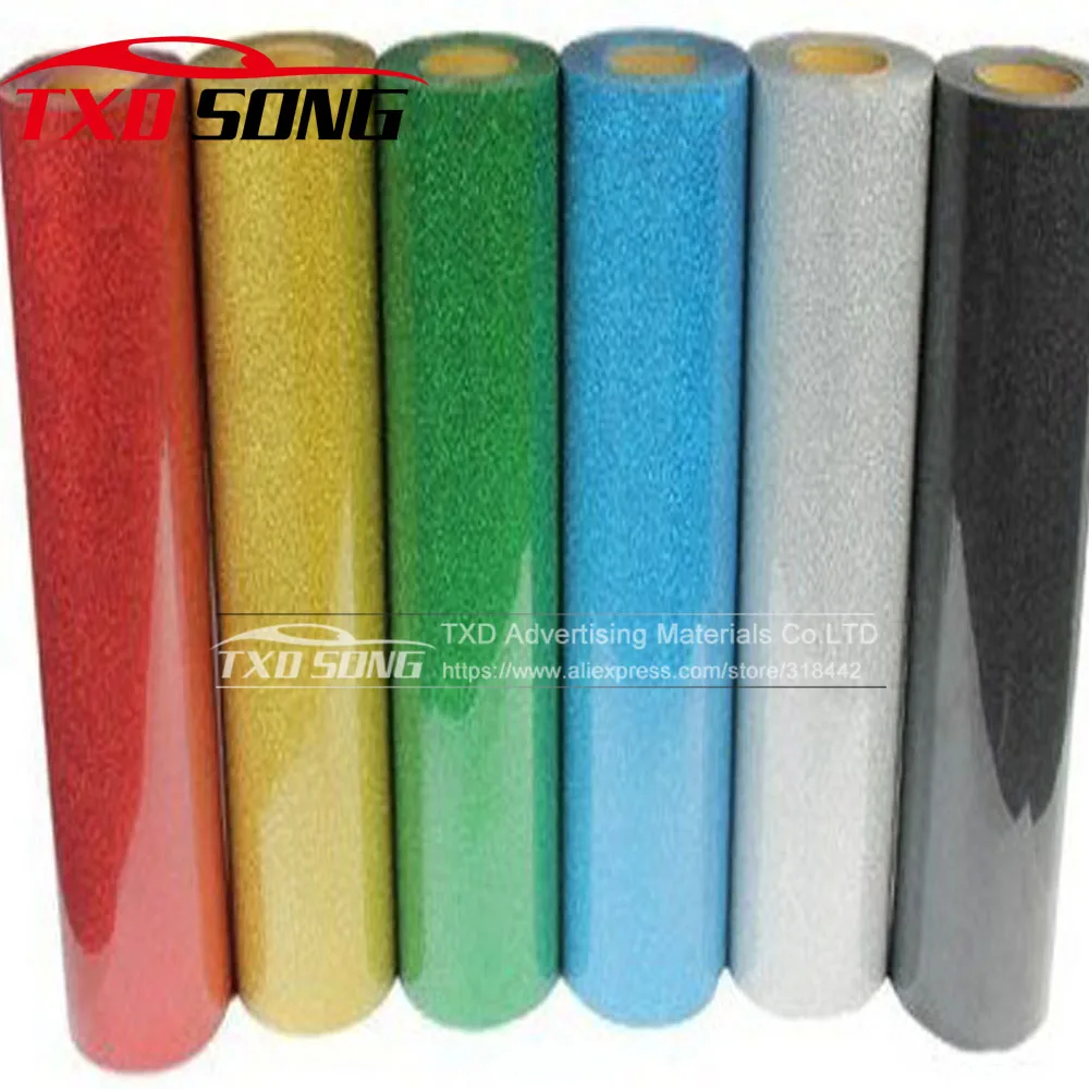 50cmx100cm/Lot Premium Glitter Heat Transfer Vinyl Film Heat Press Cut by Cutting Plotter DIY T-shirt
50cmx100cm/Lot Premium Glitter Heat Transfer Vinyl Film Heat Press Cut by Cutting Plotter DIY T-shirt