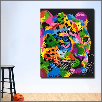 Fashion Large Size Printing Pop AnimalColors Cheetah Wall Pictures for Living Room Office Bedroom Modern Canvas Oil Painting
Fashion Large Size Printing Pop AnimalColors Cheetah Wall Pictures for Living Room Office Bedroom Modern Canvas Oil Painting