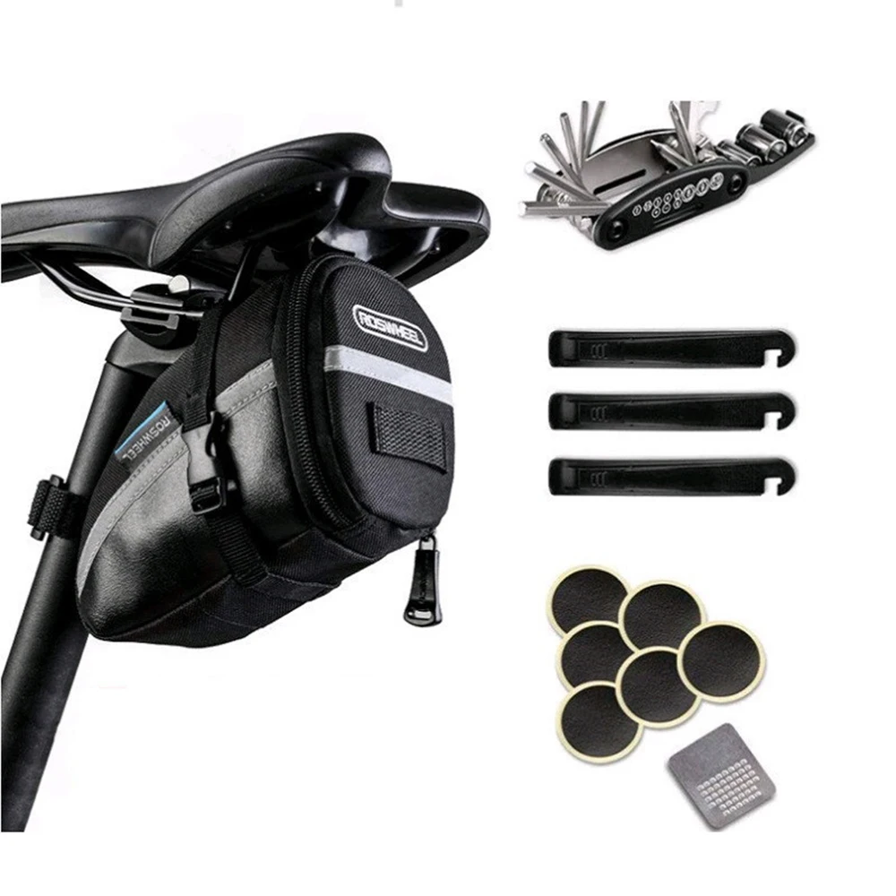 1.2L Portable Waterproof Shockproof Bike Saddle Bag Cycling Seat Pouch Bicycle Tail bags Rear Pannier Cycling Tool kit
1.2L Portable Waterproof Shockproof Bike Saddle Bag Cycling Seat Pouch Bicycle Tail bags Rear Pannier Cycling Tool kit