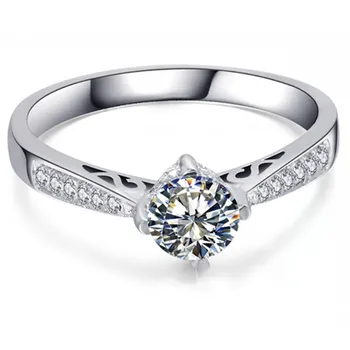 Brilliant 1Ct Round Cut Synthetic Diamonds Ring Solid 925 Sterling Silver Ring White Gold Color Engagement Ring
Brilliant 1Ct Round Cut Synthetic Diamonds Ring Solid 925 Sterling Silver Ring White Gold Color Engagement Ring