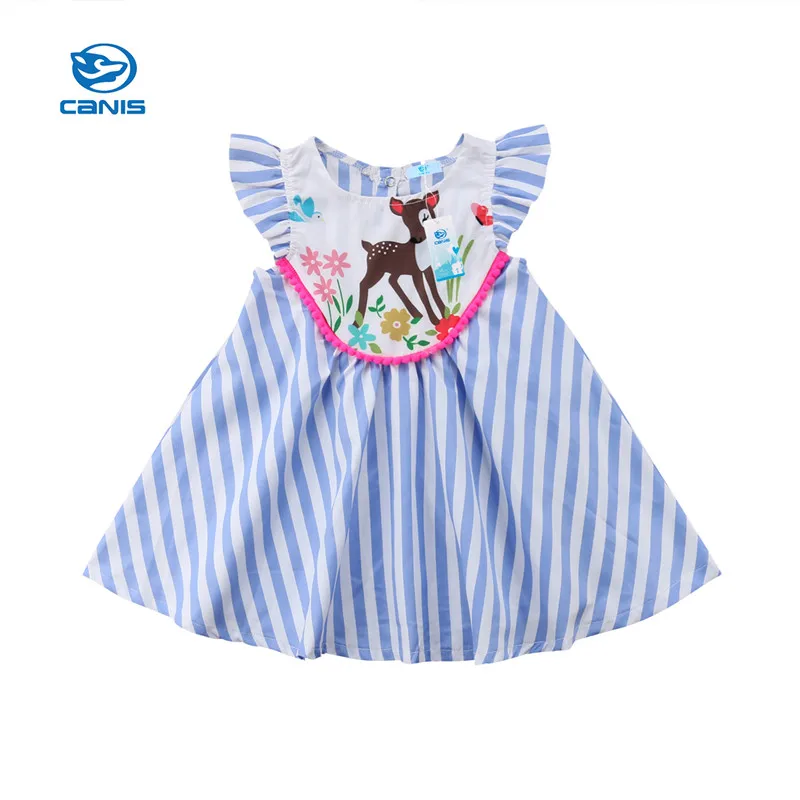 2018 Fashion Summer Kids Toddler Baby Girls Princess Striped Dress Christmas Party Deer Print Dress Sundress for Children Girls
2018 Fashion Summer Kids Toddler Baby Girls Princess Striped Dress Christmas Party Deer Print Dress Sundress for Children Girls