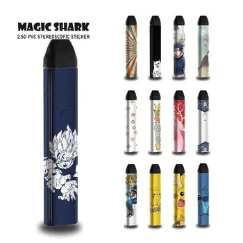 

Magic Shark Dragon Ball Sun Wukong England China Pikachu Toroto Pokemon Sticker Case Full Wrap Film for Uwell Caliburn 262-287