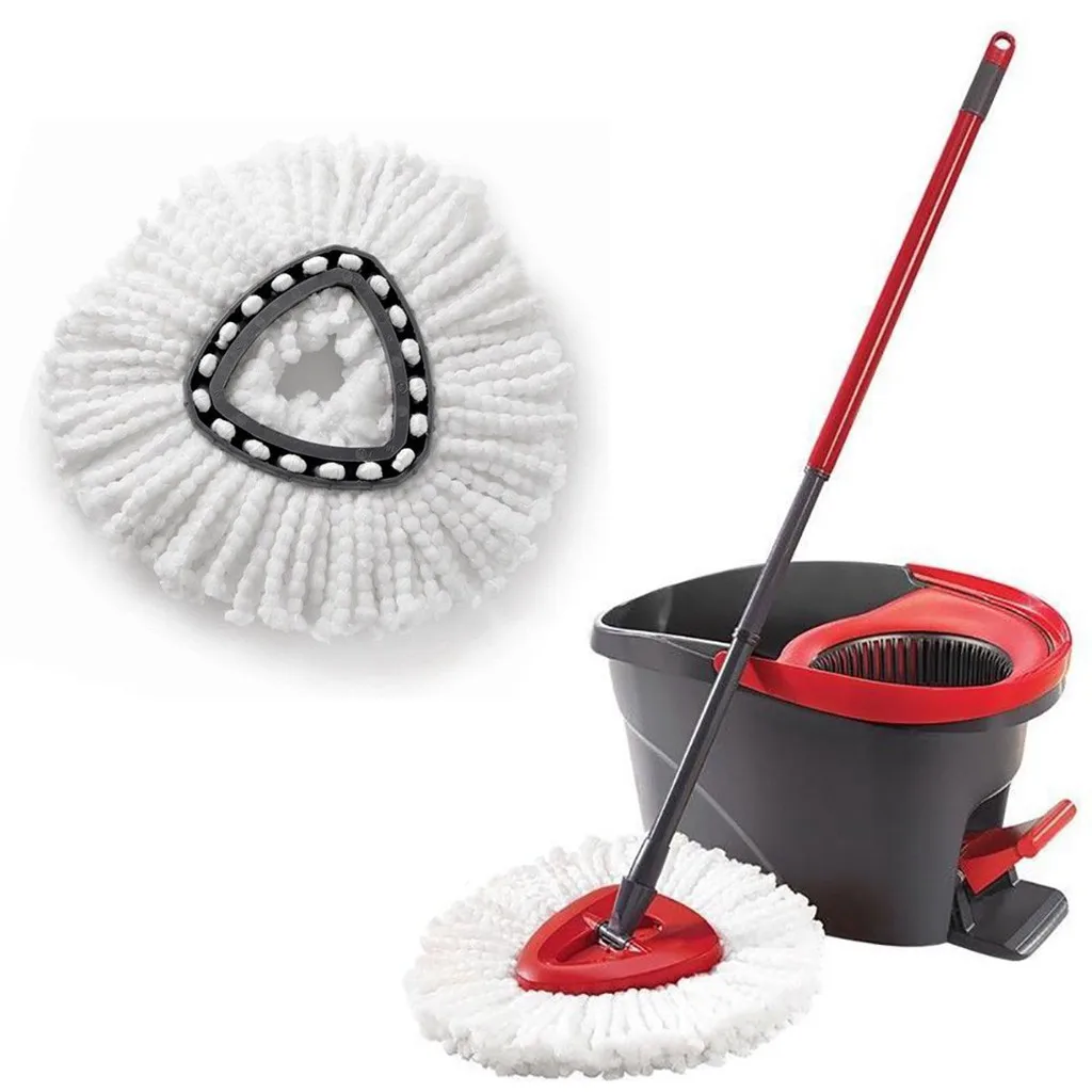 Brand new Replaceable fiber rotating mop head Easy Cleaning Mopping Living Room Bedroom Home durable Wring Spin Mop Refill Mop
Brand new Replaceable fiber rotating mop head Easy Cleaning Mopping Living Room Bedroom Home durable Wring Spin Mop Refill Mop