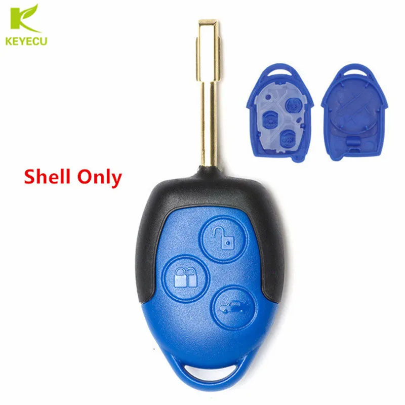 KEYECU Replacement New 3 Button Transit Connect Set Remote Key Shell For Ford Transit WM VM 2006-2014 Blue Case (Shell Only)
KEYECU Replacement New 3 Button Transit Connect Set Remote Key Shell For Ford Transit WM VM 2006-2014 Blue Case (Shell Only)
