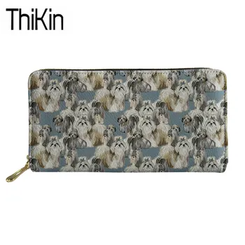 Thikin Wallet Women Shiih Tzu Printing Long Purse for Credit Card Ladies PU Leather Wallets Females Thin Money Bags Carteira
Thikin Wallet Women Shiih Tzu Printing Long Purse for Credit Card Ladies PU Leather Wallets Females Thin Money Bags Carteira