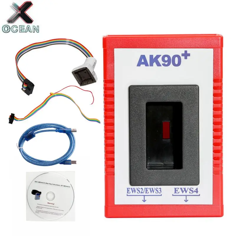 High Quality For BMW Ak90+ AK90 Key Programmer for BMW EWS Newest Version V3.19 AK-90 Car Diagnostic Tool Key Maker
High Quality For BMW Ak90+ AK90 Key Programmer for BMW EWS Newest Version V3.19 AK-90 Car Diagnostic Tool Key Maker