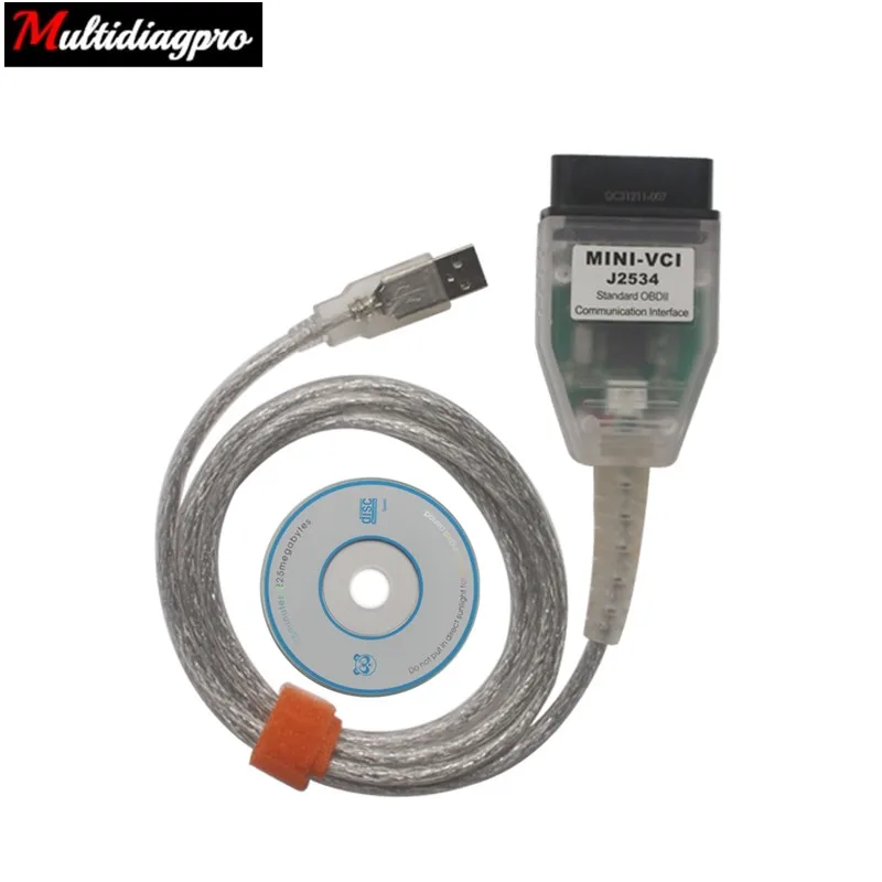 Multidiagpro MINI VCI V14.10.028 Single Auto Diangnostic Cable V10.30.029 Support for Lexus TIS OEM Diagnostic Software
Multidiagpro MINI VCI V14.10.028 Single Auto Diangnostic Cable V10.30.029 Support for Lexus TIS OEM Diagnostic Software