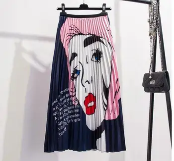 High Waisted Skinny Skirt 2019 Summer Europen Printing Cartoon Pattern High Elasticity Pleated High Street A-line Women Skirts
High Waisted Skinny Skirt 2019 Summer Europen Printing Cartoon Pattern High Elasticity Pleated High Street A-line Women Skirts