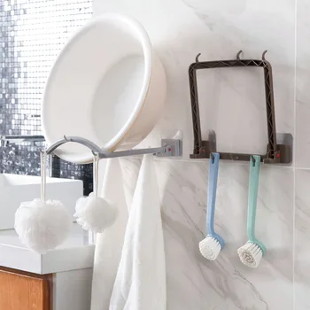 OTHERHOUSE Bathroom Storage Rack Folding Self Washbasin Holder with Hook Hanger Wall Mounted Basin Holder Kitchen Organizer
OTHERHOUSE Bathroom Storage Rack Folding Self Washbasin Holder with Hook Hanger Wall Mounted Basin Holder Kitchen Organizer