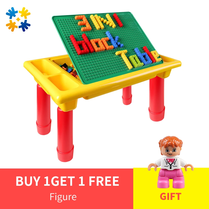 DIY Blocks Desk With Baseplate Creative Brick Desk Educational Toy For Kids Compatible With Legoed Classic Blocks
DIY Blocks Desk With Baseplate Creative Brick Desk Educational Toy For Kids Compatible With Legoed Classic Blocks