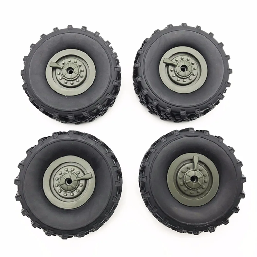 4 pcs Upgrade Tires WPL B36 Remote Control RC Truck Crawler Car Assembled Tyre for 4X4 Pickup-truck Parts & Accessories for B36
4 pcs Upgrade Tires WPL B36 Remote Control RC Truck Crawler Car Assembled Tyre for 4X4 Pickup-truck Parts & Accessories for B36