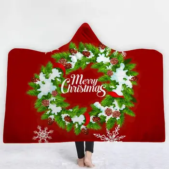Christmas Red Hooded Blanket Home Blanket Thickened Blanket Christmas Gift For Friend
Christmas Red Hooded Blanket Home Blanket Thickened Blanket Christmas Gift For Friend