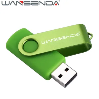 Wansenda 16gb rotary USB Flash Drive 64gb 32gb swivel Pen Drive 128gb usb 2.0