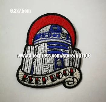 100pcs/lot Star Wars iron on beep boop cloth patches of TV series Embroidered jeans patch applique badges diy clothing sticker
100pcs/lot Star Wars iron on beep boop cloth patches of TV series Embroidered jeans patch applique badges diy clothing sticker