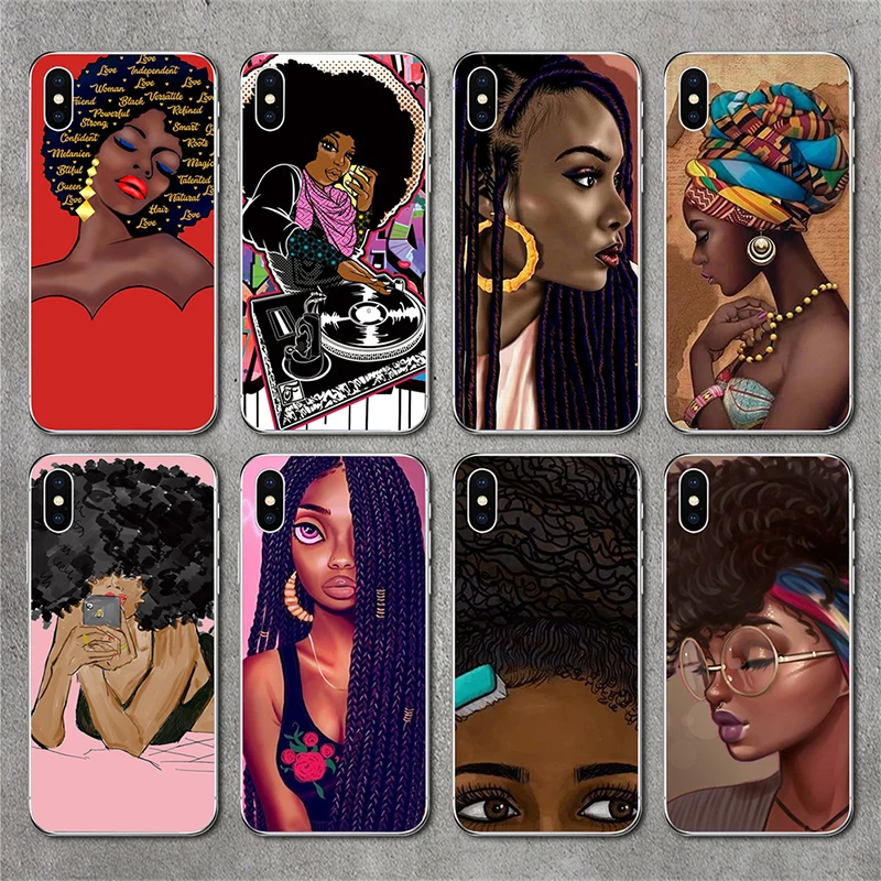 Afro Girls Black Women Art Case For iPhone XR XS Max X 11 Pro Max For iPhone 6S 6 7 8 Plus Case For iPhone11 Pro XR 8 8 Plus X
Afro Girls Black Women Art Case For iPhone XR XS Max X 11 Pro Max For iPhone 6S 6 7 8 Plus Case For iPhone11 Pro XR 8 8 Plus X